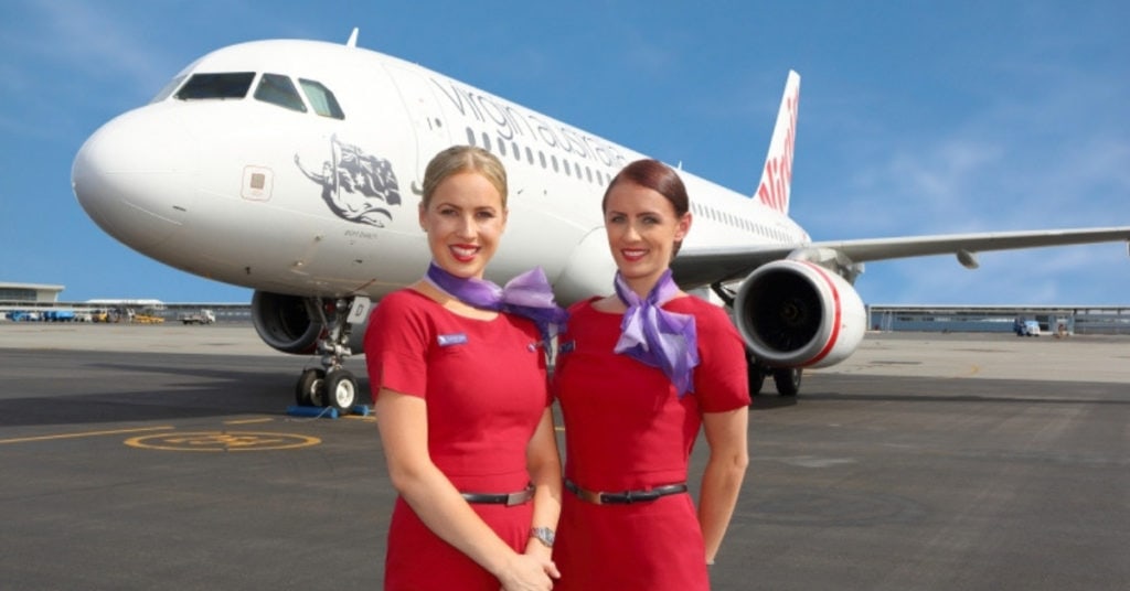 You'll see virgin staff when you use your American Express Velocity Platinum credit card