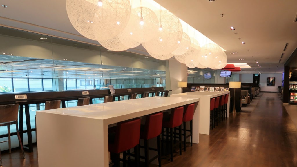 british airways singapore lounge review