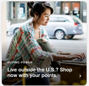 marriott bonvoy live outside usa spend points