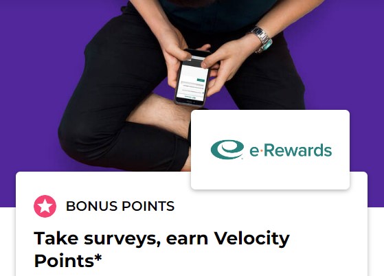 e rewards bonus velocity points offer