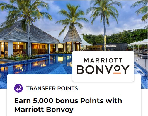 marriott bonvoy bonus velocity points offer